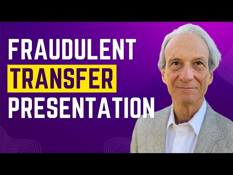 Florida Fraudulent Transfer Presentation (Florida Bar)