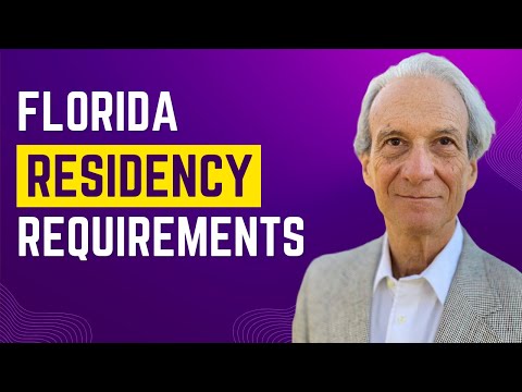 Florida Residency Requirements
